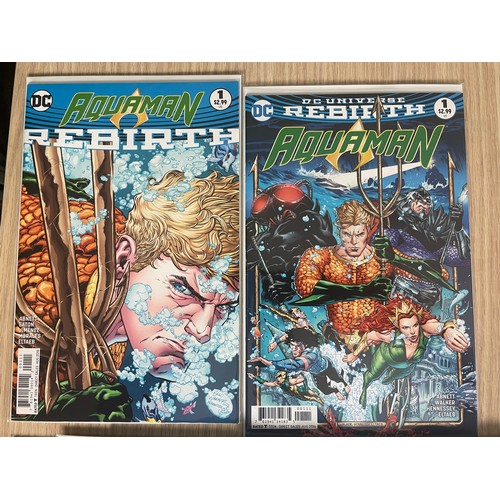 334 - AQUAMAN Vol. 8 Complete comic run plus annuals including variants 69 comics in total.(2016)
This Uni... 