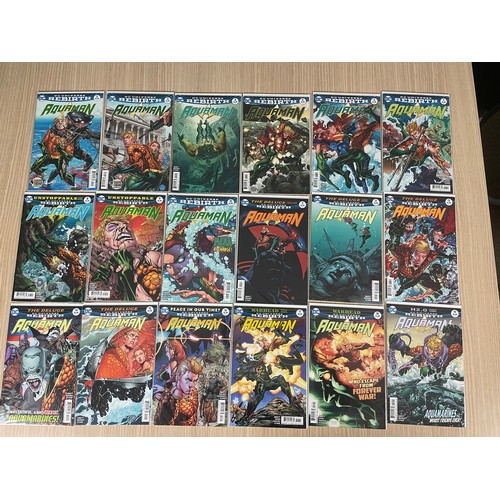 334 - AQUAMAN Vol. 8 Complete comic run plus annuals including variants 69 comics in total.(2016)
This Uni... 