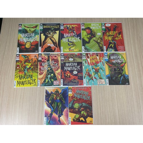 337 - Martian Manhunter #1 - 12 (2018) Complete run. Twelve part limited series including origin of J'onn ... 