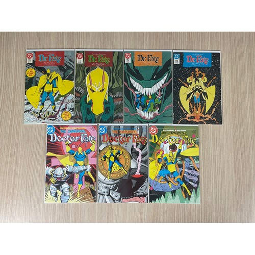 338 - Dr Fate #1 - 4 and The Immortal Dr Fate #1-3 (1985) Two complete runs of limited Mini Series. DC Com... 