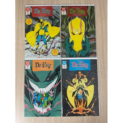 338 - Dr Fate #1 - 4 and The Immortal Dr Fate #1-3 (1985) Two complete runs of limited Mini Series. DC Com... 