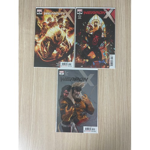 342 - WEAPON X (2017) #1-27 COMPLETE SET LOT FULL RUN OLD MAN LOGAN WOLVERINE DEADPOOL.
This is a complete... 