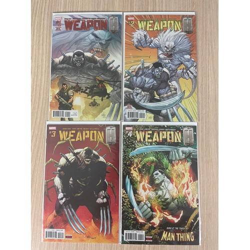 343 - Weapon H #1-12. Complete Set Marvel Comics (2018) NM Condition. As New. All Bagged & Boarded.