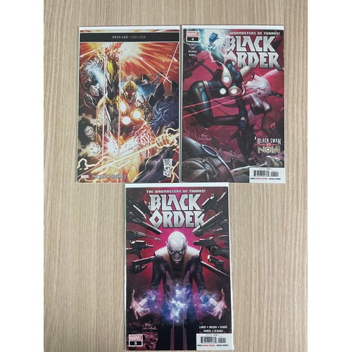 344 - The Black Order -The Warmasters Of Thanos #1-5. Marvel Comics (2018) All NM Condition. Brand New.All... 