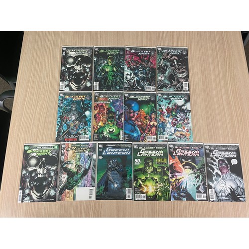 345 - DC Comics - The Blackest Night #1-8 Complete Set plus one-shots and Crossovers. Features the complet... 