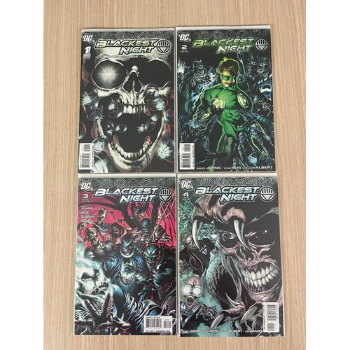 345 - DC Comics - The Blackest Night #1-8 Complete Set plus one-shots and Crossovers. Features the complet... 