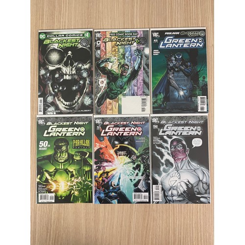 345 - DC Comics - The Blackest Night #1-8 Complete Set plus one-shots and Crossovers. Features the complet... 