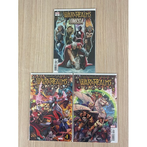 347 - War Of The Realms (2019) #1-6 Complete Run/Set plus Omega. Marvel Comics. All NM/Brand New. All Bagg... 