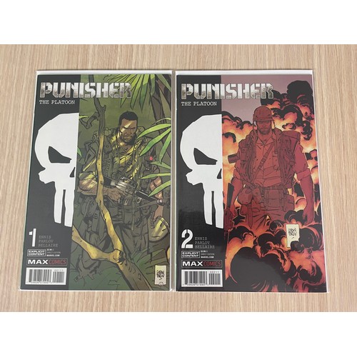 348 - Punisher - The Platoon #1 - 6. Marvel Max Comics (2017) Complete Run/Set. NMCondition/Brand New. All... 