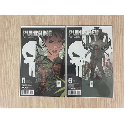 348 - Punisher - The Platoon #1 - 6. Marvel Max Comics (2017) Complete Run/Set. NMCondition/Brand New. All... 