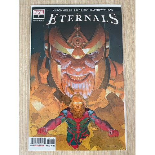 349 - Eternals #1 - 4 (2021) Includes rare Ikaris Superlog Variant of #1. NM/Brand New Condition. All Bagg... 