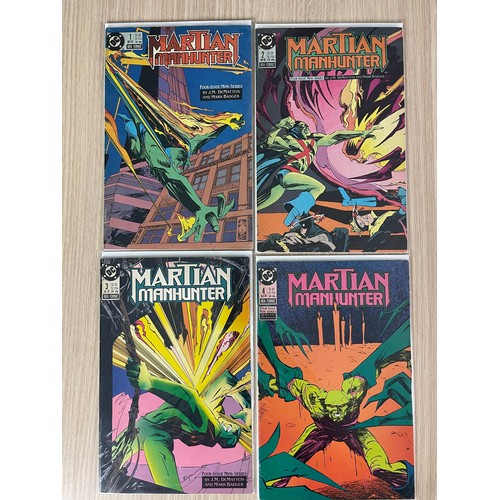 350 - Martian Manhunter DC Comic Collection includes:
#1-4 Mini Series. (1988). VF Condition 
American Sec... 