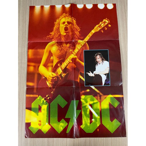 AC/DC - Thunderstruck Rare 12 inch Vinyl Record with Poster cover ...