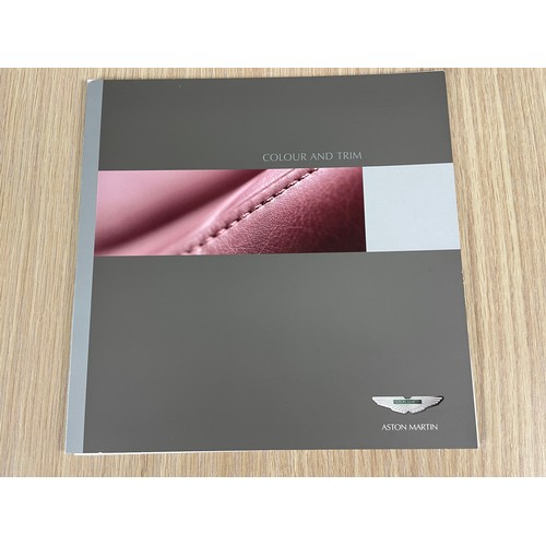 490 - Aston Martin DB9 Original Brochure Pack from 2006 includes Main Brochure and Colour and Trim brochur... 