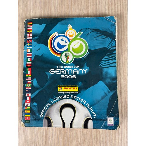 491 - PANINI FIFA World Cup Germany 2006 COMPLETE  Sticker Album. Sticker Book is in Poor/Good Condition w... 