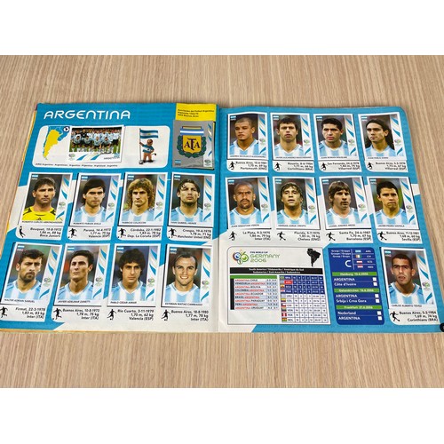 491 - PANINI FIFA World Cup Germany 2006 COMPLETE  Sticker Album. Sticker Book is in Poor/Good Condition w... 