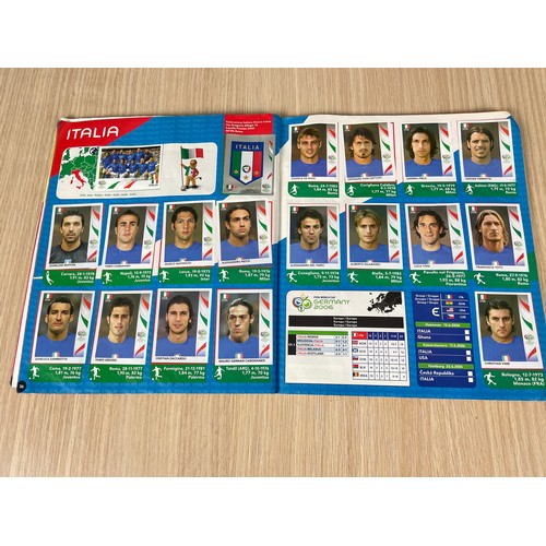 491 - PANINI FIFA World Cup Germany 2006 COMPLETE  Sticker Album. Sticker Book is in Poor/Good Condition w... 