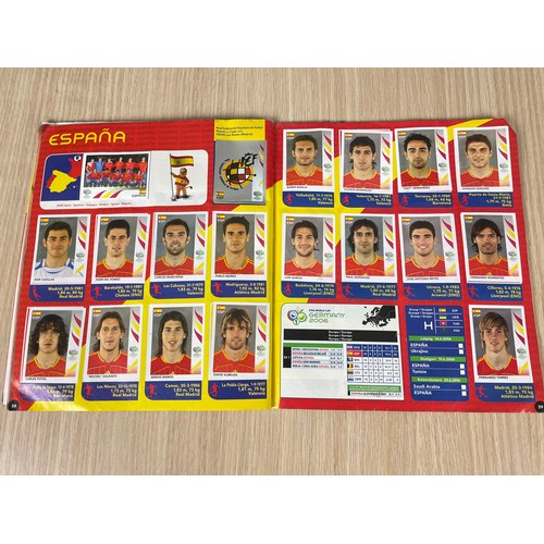 491 - PANINI FIFA World Cup Germany 2006 COMPLETE  Sticker Album. Sticker Book is in Poor/Good Condition w... 