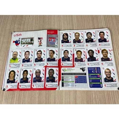 491 - PANINI FIFA World Cup Germany 2006 COMPLETE  Sticker Album. Sticker Book is in Poor/Good Condition w... 