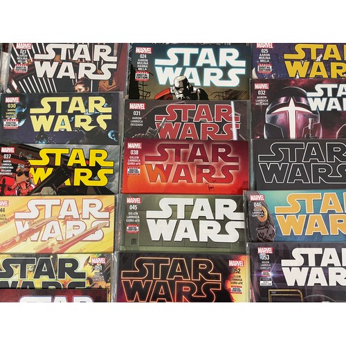 250 - Star Wars Comics (2015 series) bundle #1-57 + 4 annuals + duplicates (approx. 80 issues in total, in... 