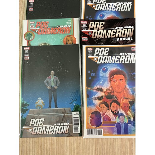 253 - Poe Dameron Comics bundle (1-31, annuals 1 & 2, plus duplicates)Star Wars Marvel Comics