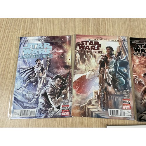 254 - Star Wars Related Comics, mini-series and one-shots bundle:
Beckett 1 (x 2), Captain Phasma 2,3,4, C... 