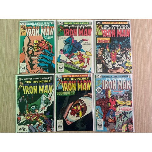 255 - Iron Man Marvel Comics Bundle – 30 issues (#76,93,94 x 2,97,104-108, 110, 111, 126, 132, 134, 135, 1... 