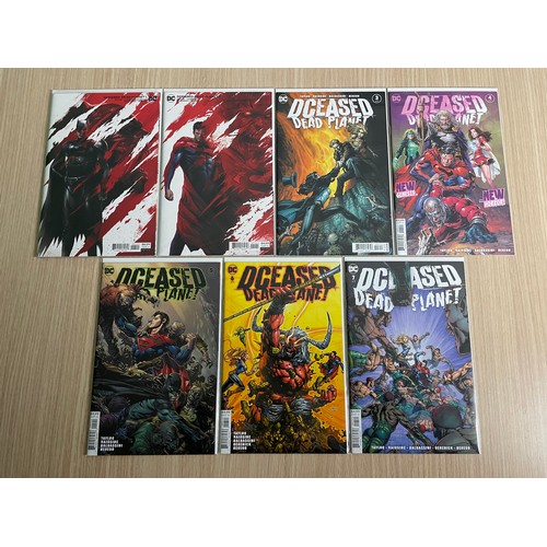 333A - DCEASED: DEAD PLANET - #1-7 DC Comics (2020) Complete Set, Includes Mattina Variants of #1 +#2. NM/N... 