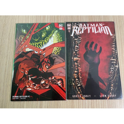 310A - Batman Reptilian #1-6 - Complete DC Comic Mini Series 1 2 3 4 5 6 NM/New Condition. Main Cover Set. ... 