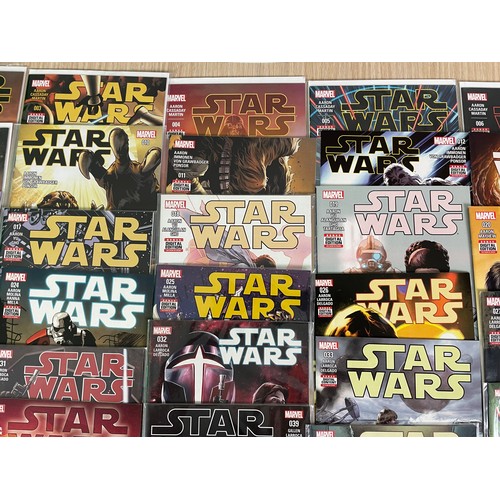 76 - Star Wars Comics (2015 series) bundle #1-57 + 4 annuals + duplicates (approx. 80 issues in total, in... 