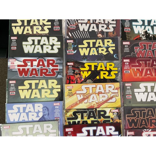 76 - Star Wars Comics (2015 series) bundle #1-57 + 4 annuals + duplicates (approx. 80 issues in total, in... 