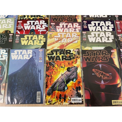 76 - Star Wars Comics (2015 series) bundle #1-57 + 4 annuals + duplicates (approx. 80 issues in total, in... 