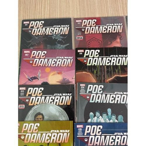 77 - Poe Dameron Comics bundle (1-31, annuals 1 & 2, plus duplicates)Star Wars Marvel Comics