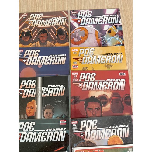 77 - Poe Dameron Comics bundle (1-31, annuals 1 & 2, plus duplicates)Star Wars Marvel Comics