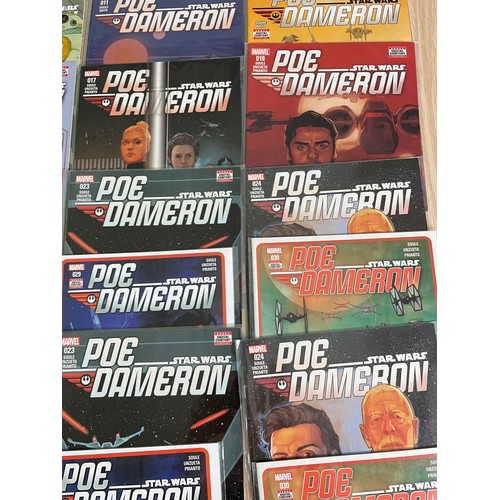 77 - Poe Dameron Comics bundle (1-31, annuals 1 & 2, plus duplicates)Star Wars Marvel Comics