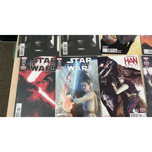 78 - Star Wars Related Comics, mini-series and one-shots bundle:
Beckett 1 (x 2), Captain Phasma 2,3,4, C... 