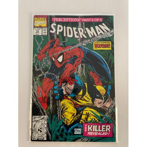 81 - Spider-Man #8 - 12 (1991) Todd Macfarlane, 5 comics - Complete 'Perceptions' set . Mint Condition, B... 