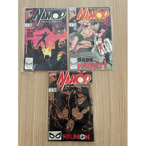 84 - Namor the Sub-Mariner (1990-91) Marvel Comics. 9 Comics in lot -  #2,#3,#4, #5, #10, #11, #12, #14, ... 