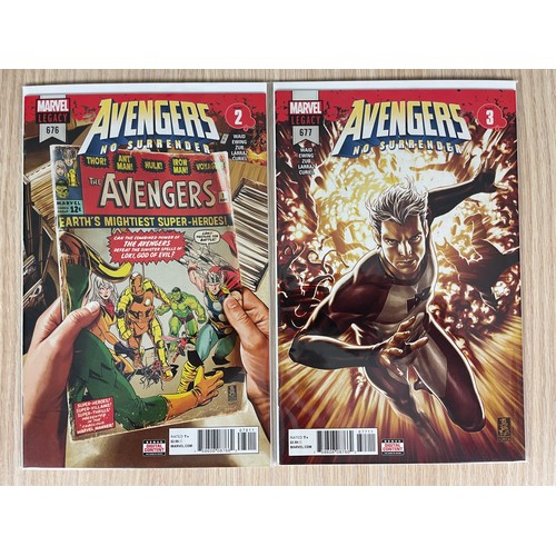 87 - Avengers 675-690 Complete No Surrender 1-16 Comic Lot Run Set Marvel Legacy. Includes 1st appearance... 