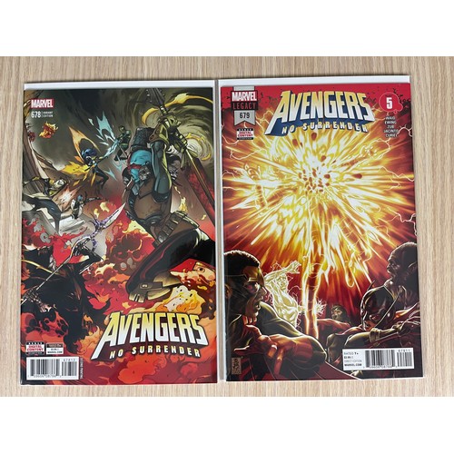 87 - Avengers 675-690 Complete No Surrender 1-16 Comic Lot Run Set Marvel Legacy. Includes 1st appearance... 