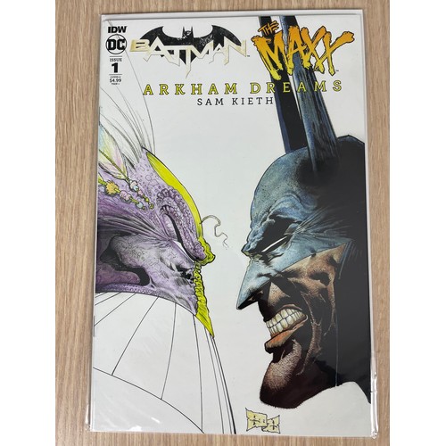 17 - Batman The Maxx Arkham Dreams 1-5 (2018) Complete Lot Sam Kieth DC IDW. All NM Condition All Bagged ... 