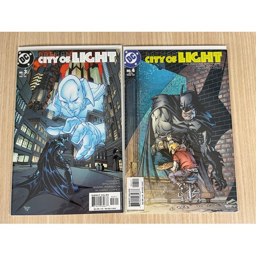 18 - BATMAN: CITY OF LIGHT #1-8 COMPLETE SET (2003) All NM Condition, All Bagged & Boarded DC Comics.