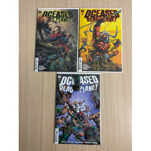 31 - DCEASED: DEAD PLANET - #1-7 DC Comics (2020) Complete Set, Includes Mattina Variants of #1 +#2. NM/N... 