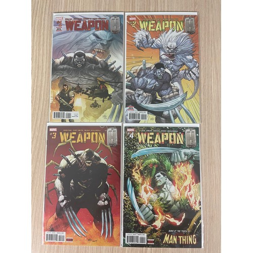 39 - Weapon H #1-12. Complete Set Marvel Comics (2018) NM Condition. As New. All Bagged & Boarded.
