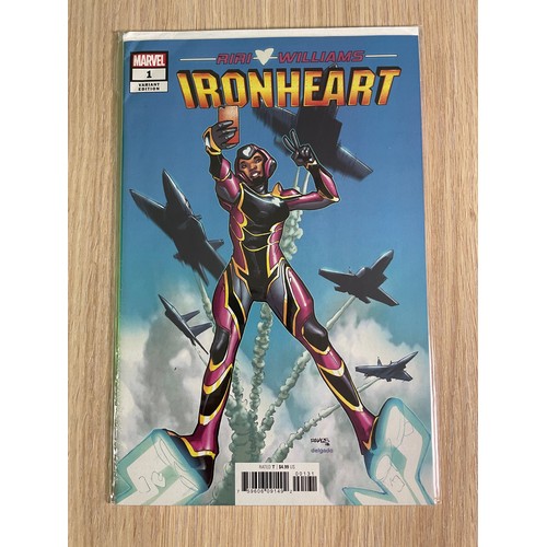 67 - Ironheart #1. Marvel Comics (2018) Ramos Variant. NM Condition. Bagged & Boarded