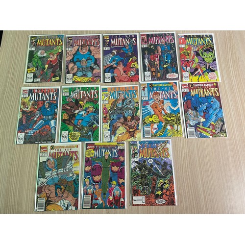 74 - New Mutants bundle (Liefeld issues 86-97, missing 87) + Art Adams Special 1) + Annual 4. Marvel Comi... 