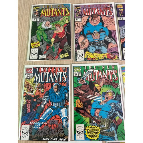 74 - New Mutants bundle (Liefeld issues 86-97, missing 87) + Art Adams Special 1) + Annual 4. Marvel Comi... 