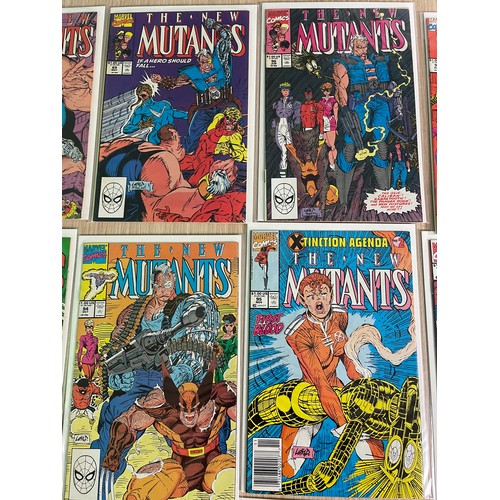 74 - New Mutants bundle (Liefeld issues 86-97, missing 87) + Art Adams Special 1) + Annual 4. Marvel Comi... 