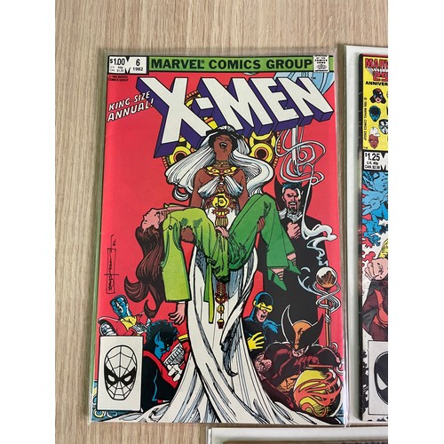 75 - X-Men Annuals #6,#10,#13. Marvel Comics.