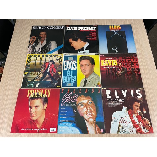 194 - ELVIS PRESLEY - ORIGINAL VINYL LP COLLECTION. Comprising of :
GI Blues - MONO RD-27192. VG+/Ex Condi... 